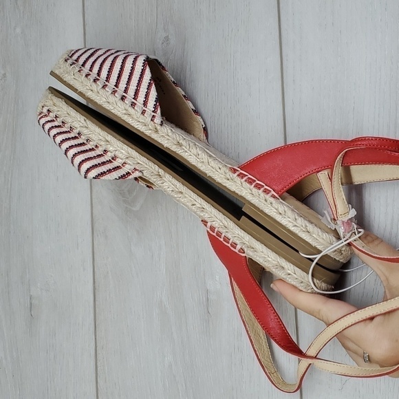 NEW Joie Womens Espadrille Flats Lace Up shoes sz 38.5/8.5 - Picture 8 of 12